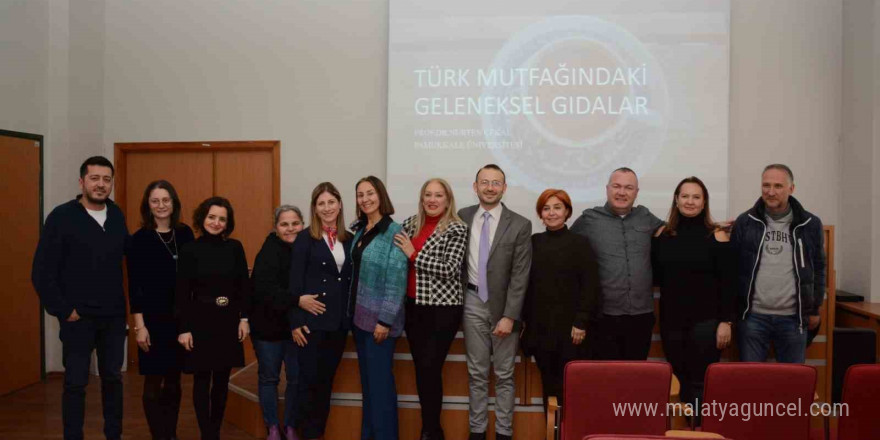 EMYO’da “Türk Mutfağında Geleneksel Gıdalar” konferansı düzenlendi