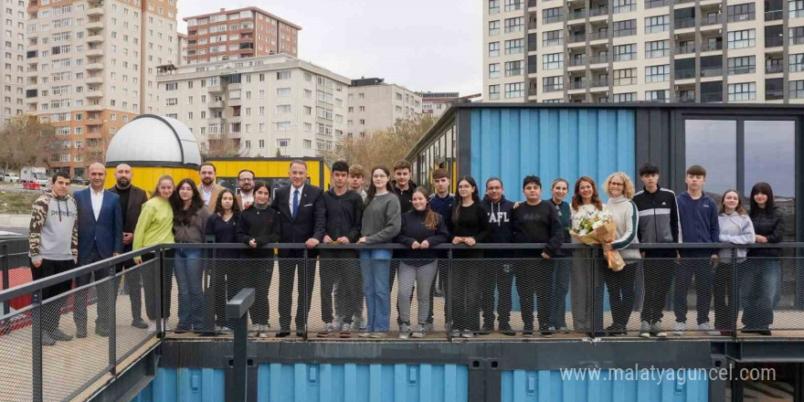 Erasmus öğrencileri Aziz Sancar Bilim ve Sanat Merkezi’nde