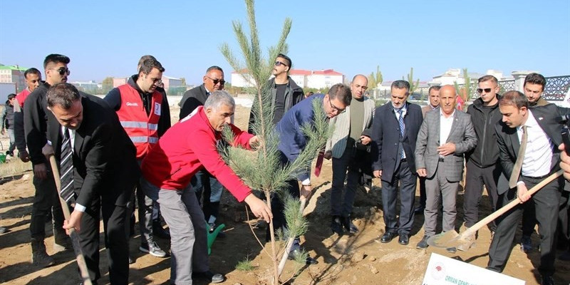 Erciş’te fidan dikme etkinliği