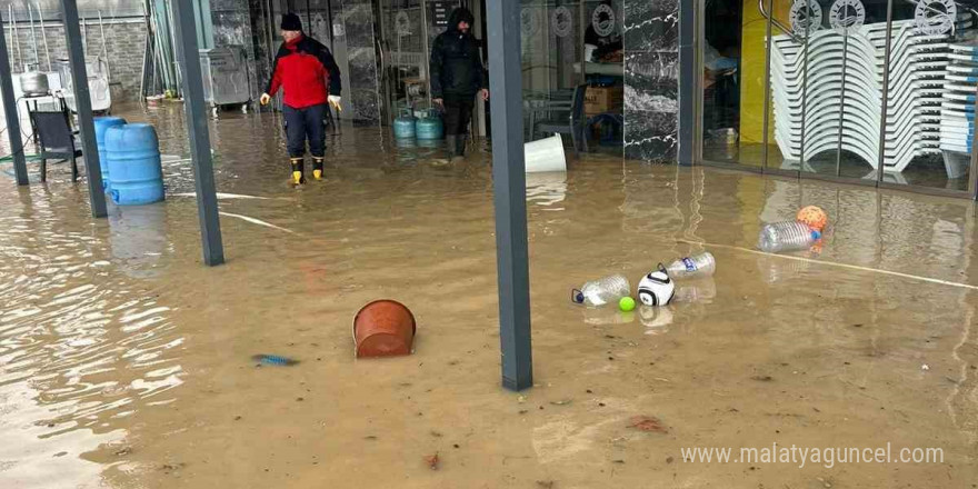 Erdek’te su baskınlarına karşı yoğun önlem