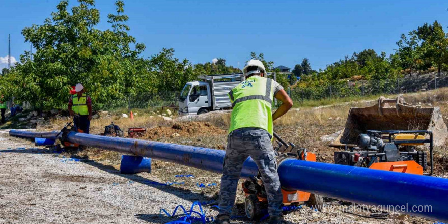 Erdemli’de içme suyu iyileştirme çalışmaları devam ediyor