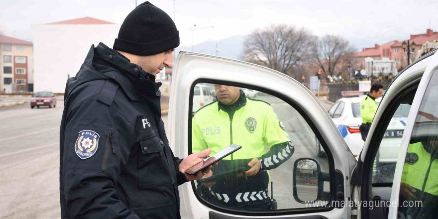 Erzincan polisinden Huzur Uygulaması