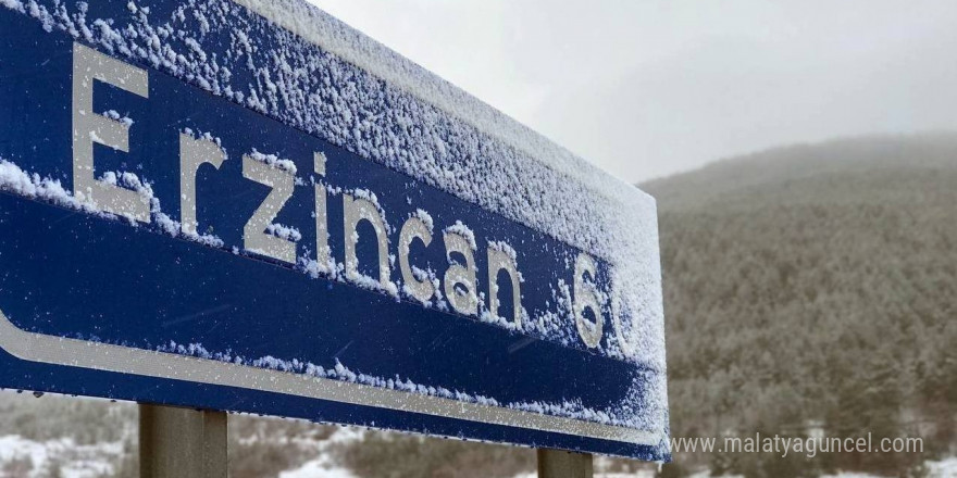 Erzincan’a soğuk hava uyarısı