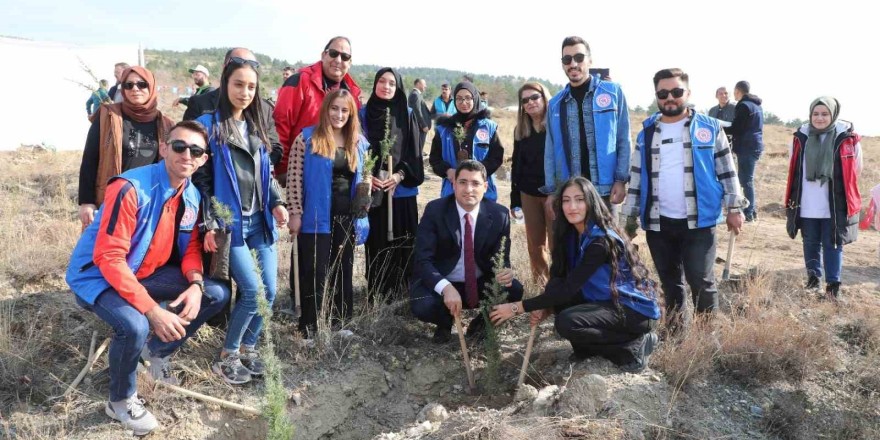 Erzincan’da  '100. Yıl Cumhuriyet Ormanı' oluşturuldu