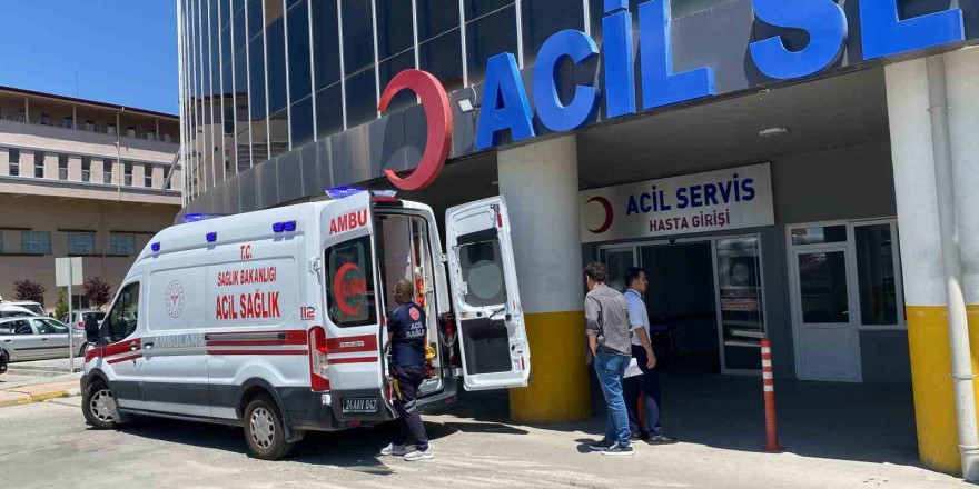Erzincan’da acemi kasaplar hastanenin yolunu tuttu