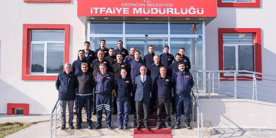 Erzincan’da itfaiye 2024 yılında 2 bin 135 olaya müdahalede bulundu