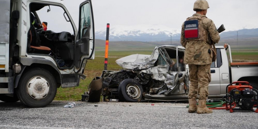 Erzurum jandarma bölgesinde bir ayda 23 trafik kazası
