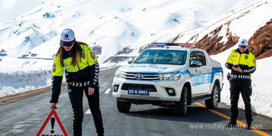 Erzurum’da kent merkezinde bir ayda 142 trafik kazası