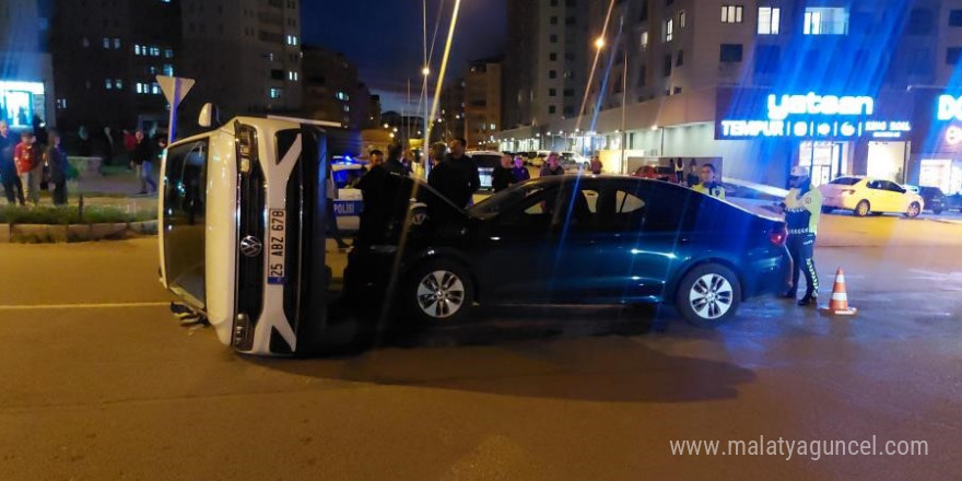 Erzurum’da kent merkezinde bir ayda 174 trafik kazası