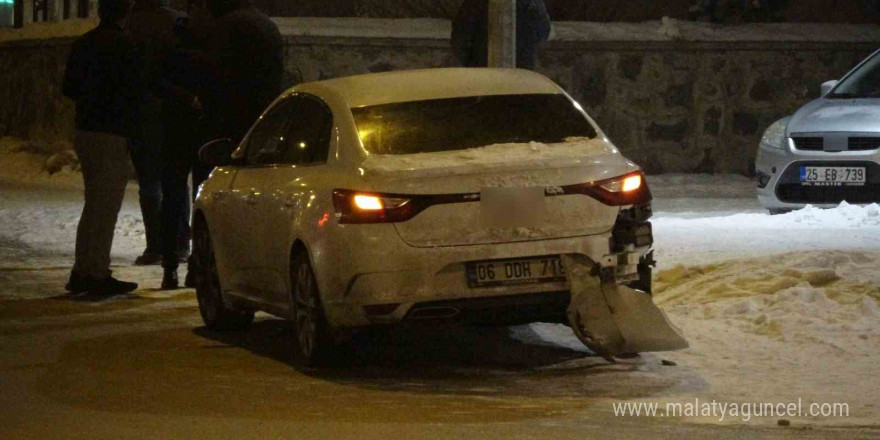 Erzurum’da trafik kazası: 5 yaralı