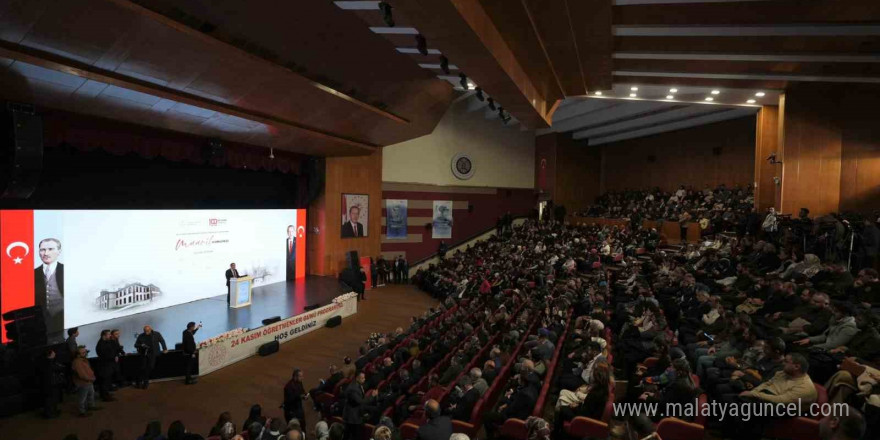 Erzurum’daki Maarif Kongresi’ne 2 bin 178 öğretmen katıldı