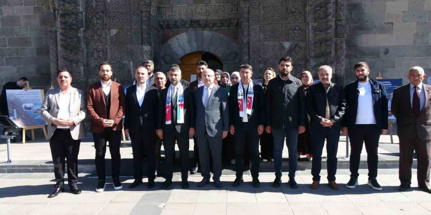 Erzurum’dan İsrail’e tepki