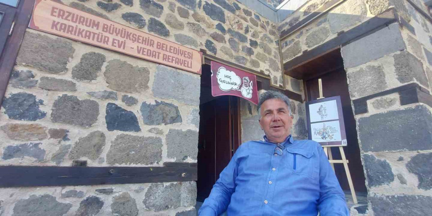 Erzurum’un ilk karikatür evi meraklılarını bekliyor