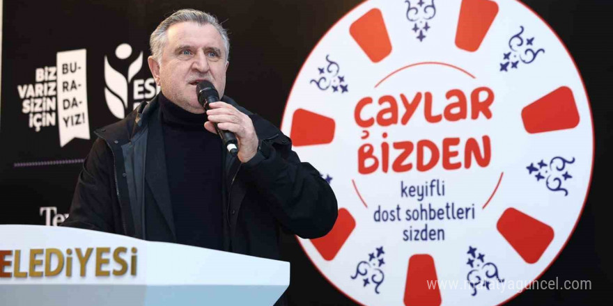 Esenler’de Uluslararası Dünya Çay Günü’ne özel çay ikramı yapıldı