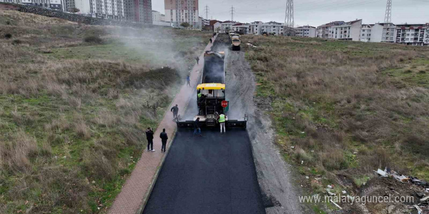 Esenyurt Belediyesinden bir rekor daha:2 ayda 34 bin metrekare parke yol