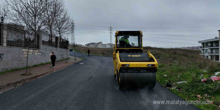 Esenyurt Belediyesinden bir rekor daha:2 ayda 34 bin metrekare parke yol