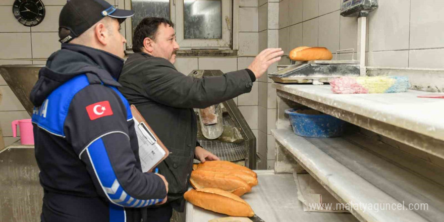 Esenyurt’ta zabıta ekipleri fırınları denetledi