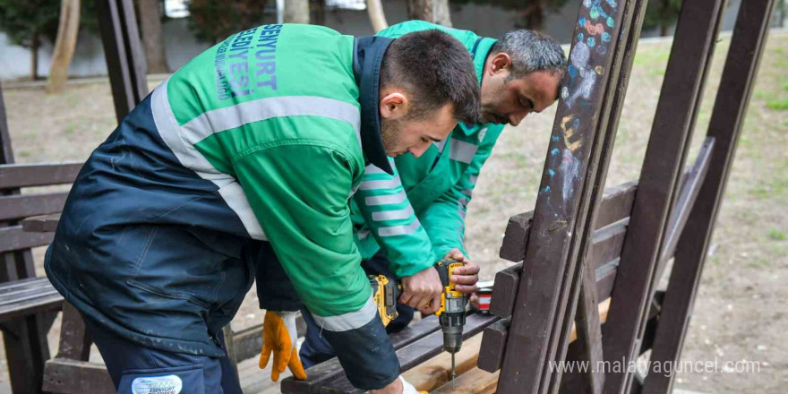 Esenyurt’un parkları yenileniyor