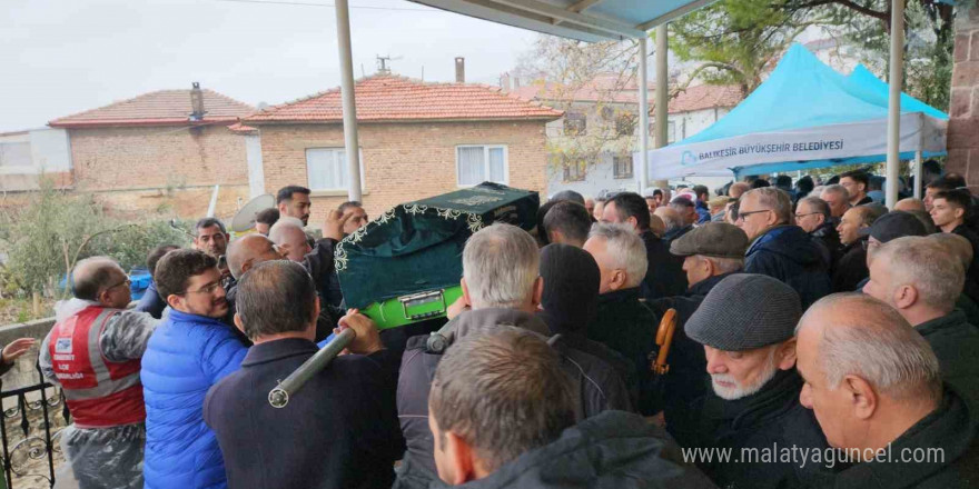 Eski Edremit Belediye Başkanı Tuncay Kılıç, son yolculuğuna uğurlandı