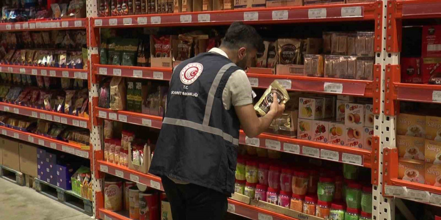 Eskişehir’de marketlerde fiyat ve etiket denetimi yapıldı