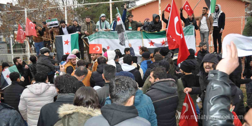 Eskişehir’deki Suriyeliler Esad rejiminin çöküşünü kutladı