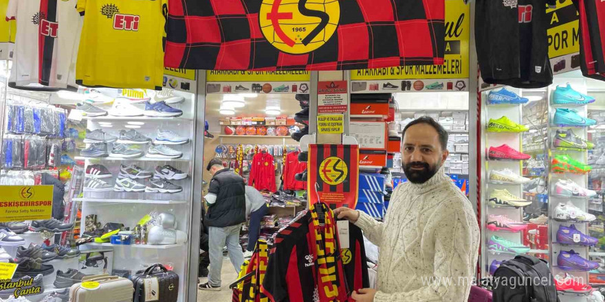 Eskişehirspor’un maç heyecanı forma satışlarına yansıdı