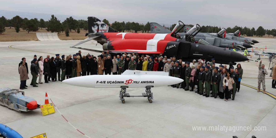 F-4E Phantom uçaklarının Türk Hava Kuvvetleri filosundaki 50. yılı etkinliği