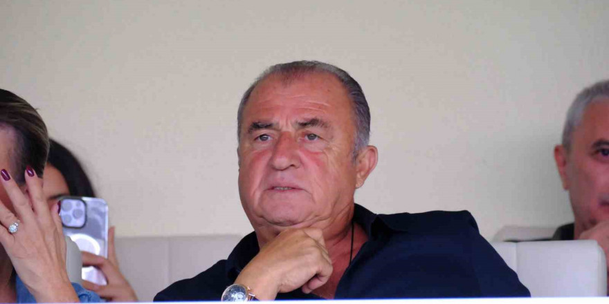 Fatih Terim, Bodrum FK - Adana Demirspor maçını takip etti