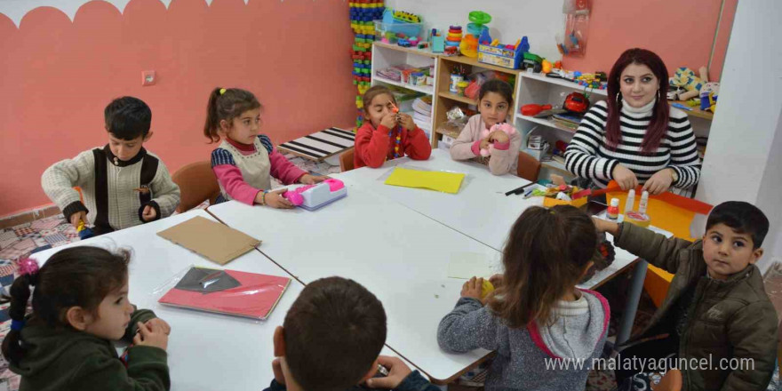 Fedakar öğretmenlerden gönüllere dokunan eğitim