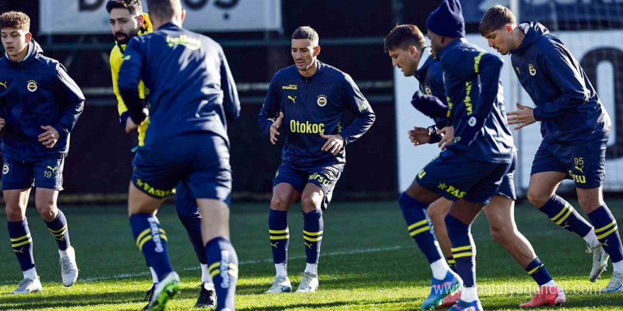 Fenerbahçe, Hatayspor maçı hazırlıklarını sürdürdü