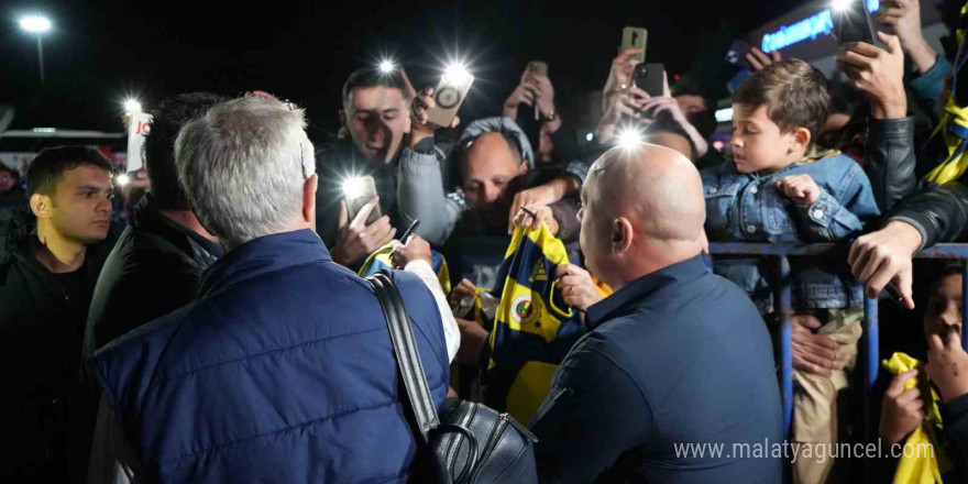 Fenerbahçe, Samsun’da coşkuyla karşılandı