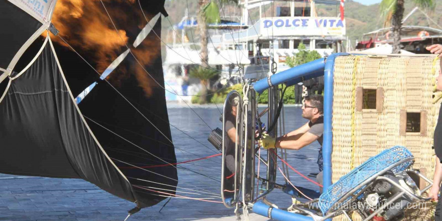 Fethiye 24. Hava Oyunları Festivali’nde uçuşlar başladı