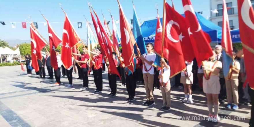 Fethiye’de 29 Ekim’in 101. yılı törenle kutlanıyor