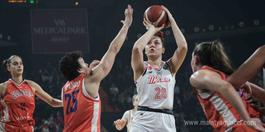 FIBA Kadınlar Euroleague: ÇBK Mersin: 80 - Bourges: 76