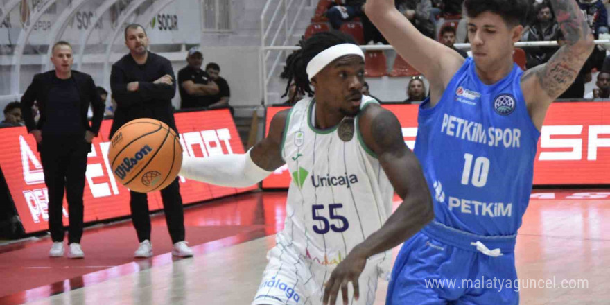 FIBA Şampiyonlar Ligi: Aliağa Petkimspor: 56 - Unicaja: 108