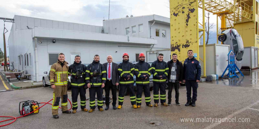 Filistinli ‘alev avcıları’, Bursa’da eğitiliyor