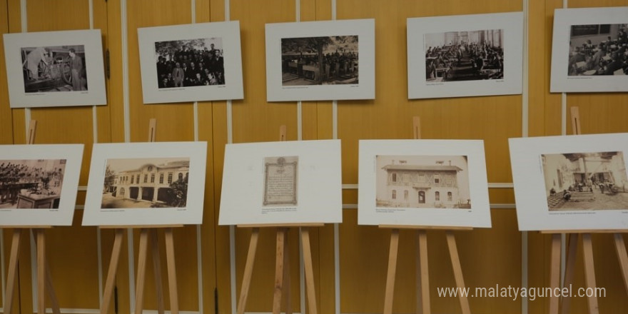 ‘Fotoğraflarla Cumhuriyetin Meslek Okulları’ sergisi ziyarete açıldı