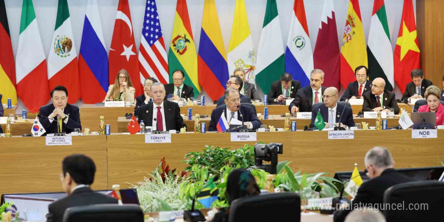 G20 Zirvesi, Brezilya’da başladı