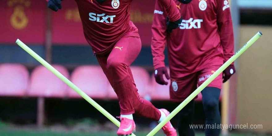 Galatasaray, Atakaş Hatayspor maçı hazırlıklarını sürdürdü