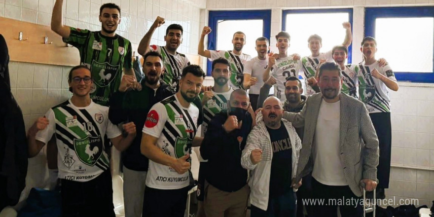 Galibiyet serisini sürdüren Denizlispor Cavidil gözünü lidere kestirdi