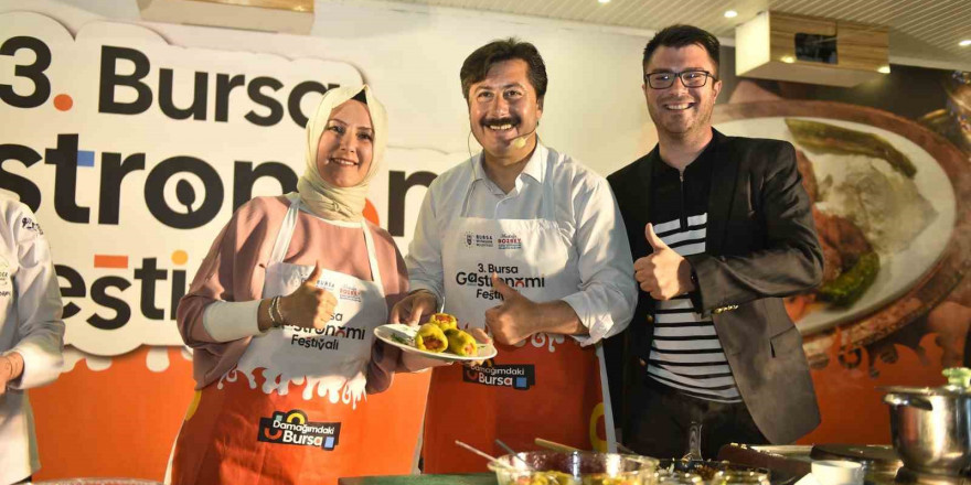 Gastronomi tırı Yenişehir’deydi...