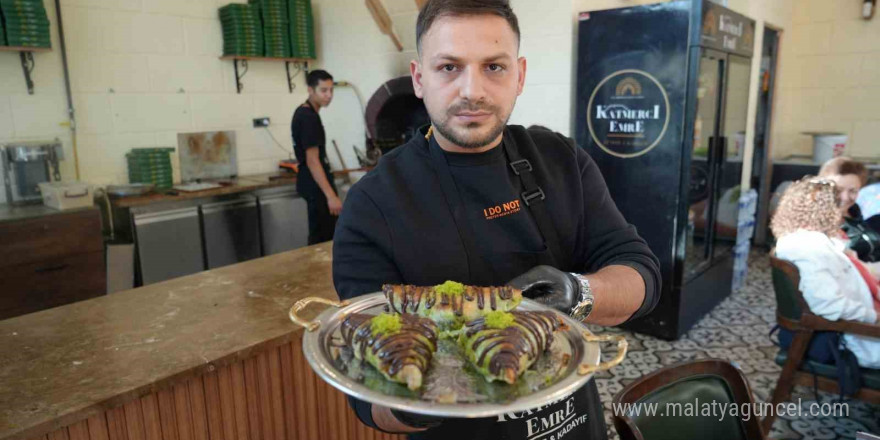 Gaziantep’in 500 yıllık katmeri Dubai çikolatasıyla buluştu