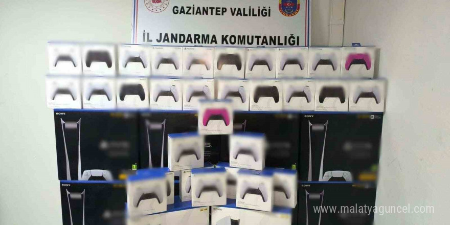 Gaziantep’te 1 milyon TL değerinde kaçak elektronik eşya ele geçirildi