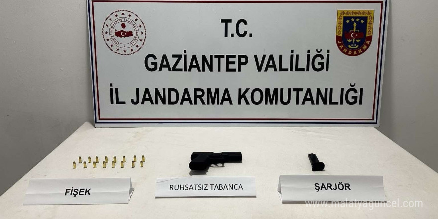 Gaziantep’te 18 adet kaçak silah ele geçirildi