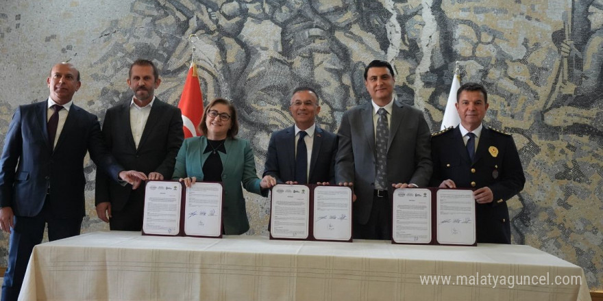 Gaziantep’te örnek protokol için imzalar atıldı