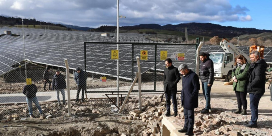 Gediz güneş enerji santrali üretim için onay aldı