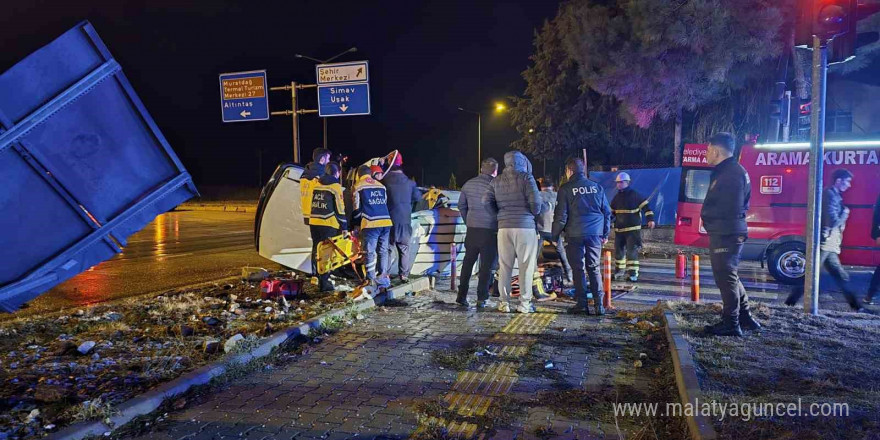 Gediz’deki kazada karı koca hayatlarını kaybetti