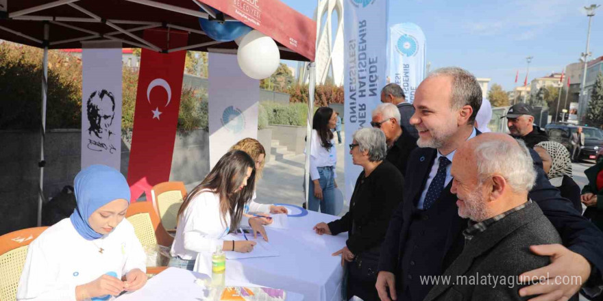 Geleceğin hemşirelerinden diyabete dikkat çeken etkinlik