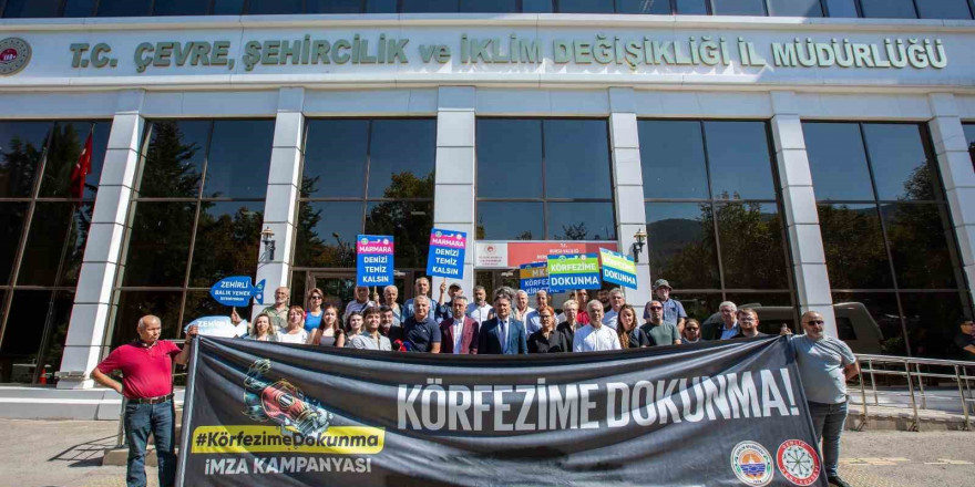 Gemlik’te derin deniz deşarj kapasite artırımına 5 bin imza toplandı