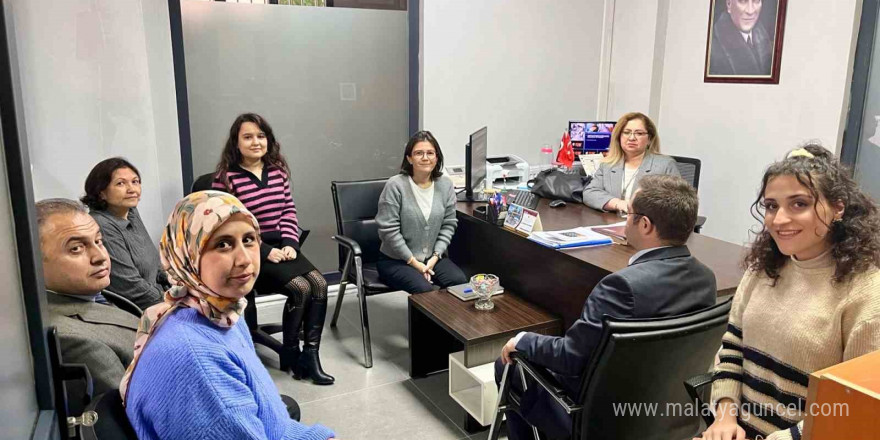 Germencik Kaymakamı Doğru, SYDV Müdürü Beydağ’dan çalışmalar hakkında bilgi aldı